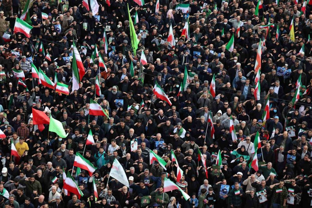 Saldırılarda Ölen DMO Komutanı Tengsiri İçin Cenaze Töreni Düzenlendi