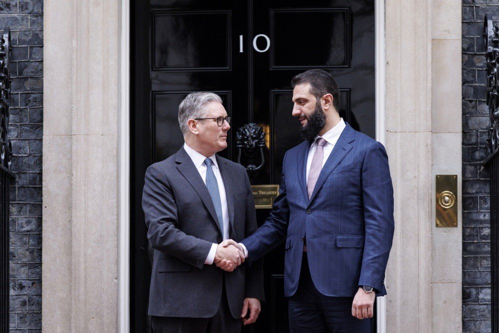 Suriye Devlet Başkanı Eş-şara’dan İngiltere’ye İlk Resmi Ziyaret