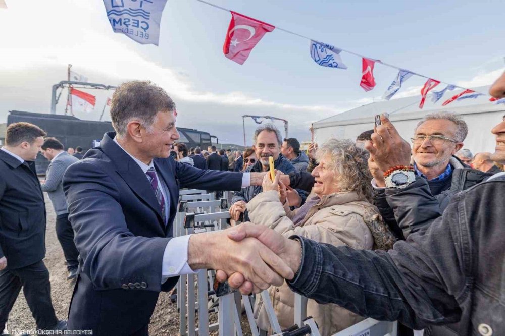 Çeşme’de Kiralık Sosyal Konut Projesi Hanem’in Temeli Atıldı