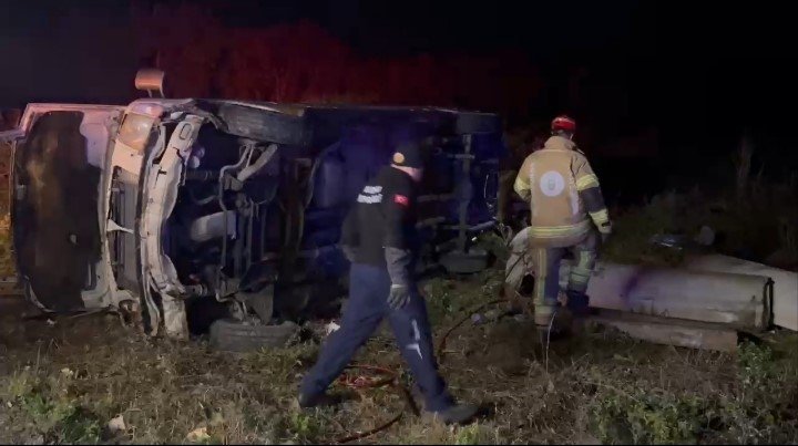 Bursa İznik’te Feci Kaza: 1 Ölü, 12 Yaralı