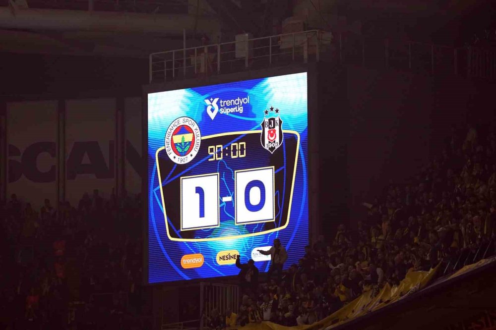 Kadıköy’de Derbi Nefes Kesti.. Fenerbahçe 90+11’de Kazandı!