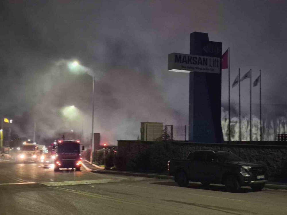‘İlaç Fabrikası’nda Korkutan Yangın.. Tesis Kullanılamaz Hale Geldi!