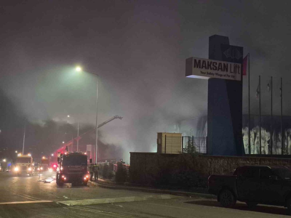 ‘İlaç Fabrikası’nda Korkutan Yangın.. Tesis Kullanılamaz Hale Geldi!