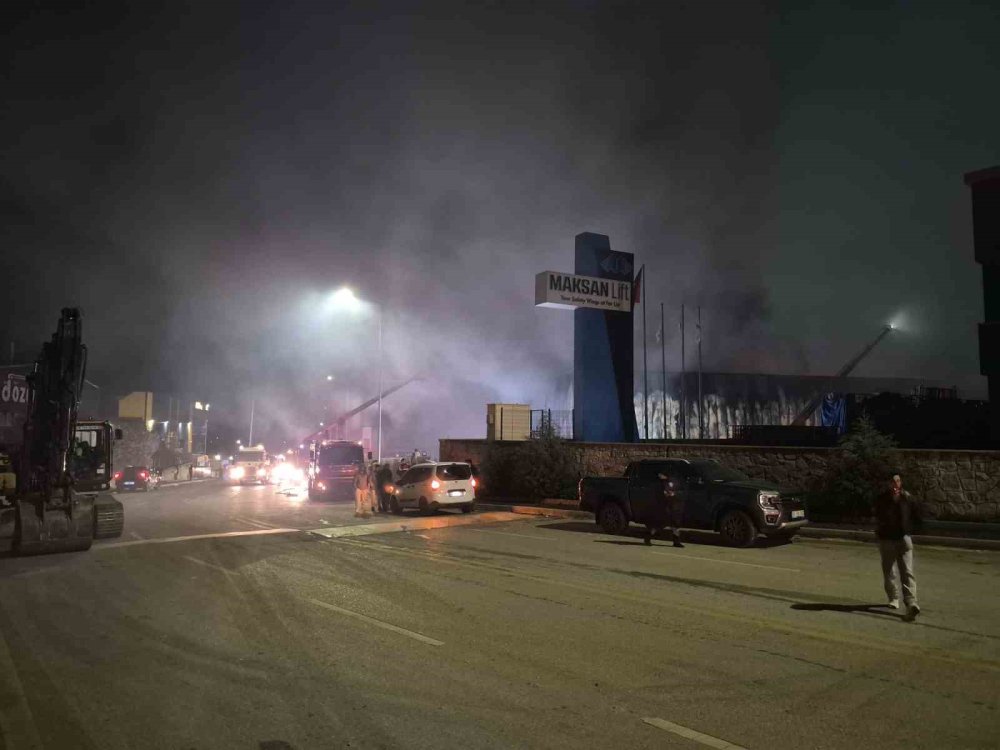 ‘İlaç Fabrikası’nda Korkutan Yangın.. Tesis Kullanılamaz Hale Geldi!