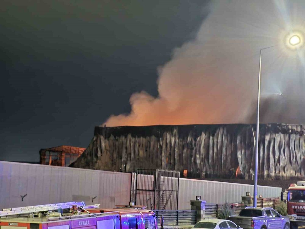 ‘İlaç Fabrikası’nda Korkutan Yangın.. Tesis Kullanılamaz Hale Geldi!