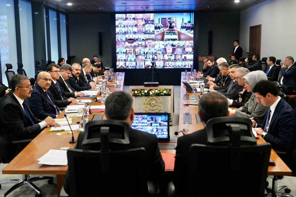 Bakanlardan, 81 İl Valisi ve İl Milli Eğitim Müdürü İle Toplantı