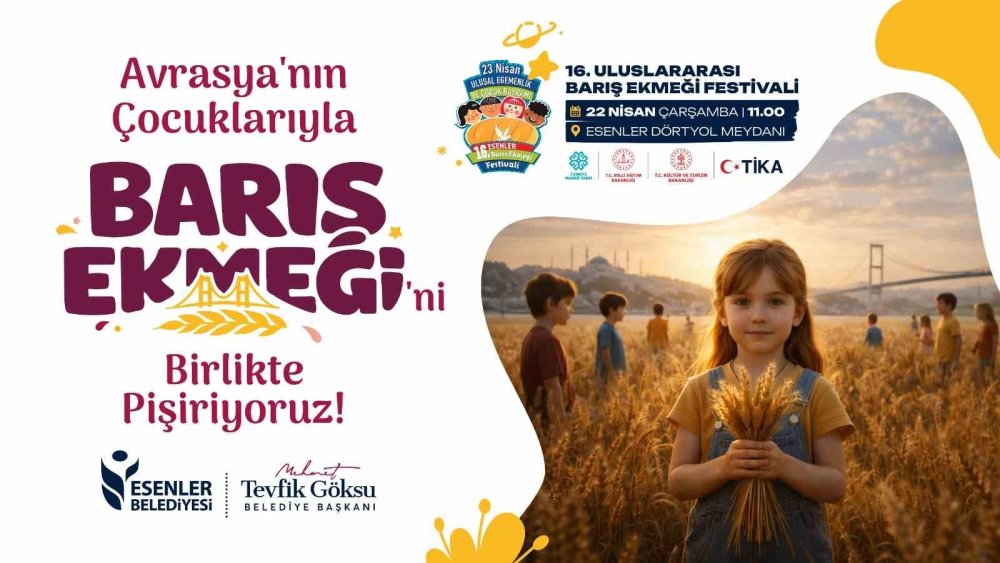 16. Uluslararası Barış Ekmeği Festivali Başlıyor