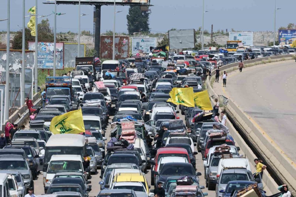 Lübnanlı Aileler, Ateşkesin Ardından Ülkenin Güneyine Doğru Yola Çıktı