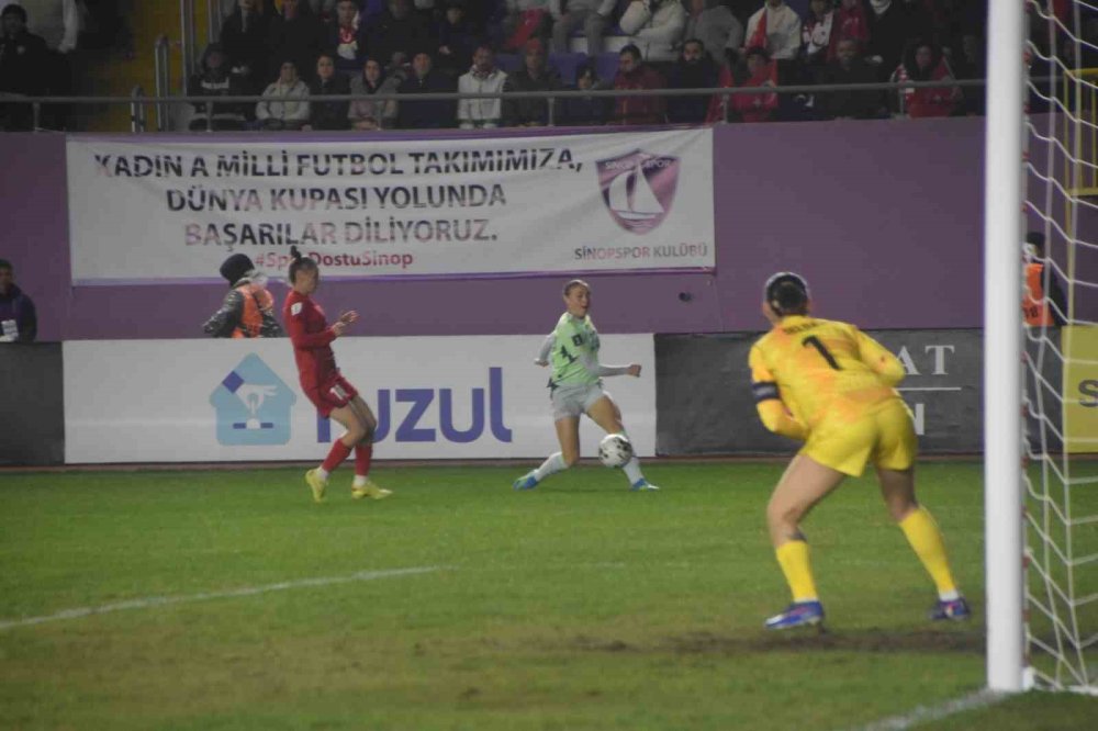 2027 Fıfa Kadınlar Dünya Kupası Avrupa Elemeleri: Türkiye 1 - İ̇sviçre 1