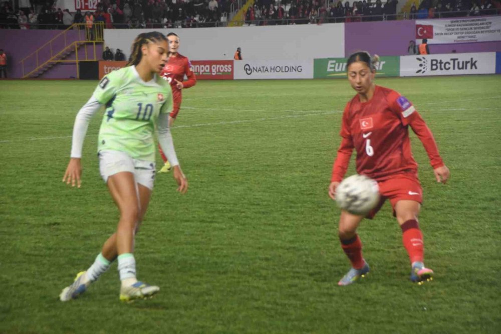 2027 Fıfa Kadınlar Dünya Kupası Avrupa Elemeleri: Türkiye 1 - İ̇sviçre 1
