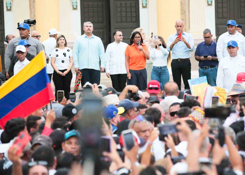 Venezuela’da ‘ABD Yaptırımları’nın Kaldırılması İçin Yürüyüş