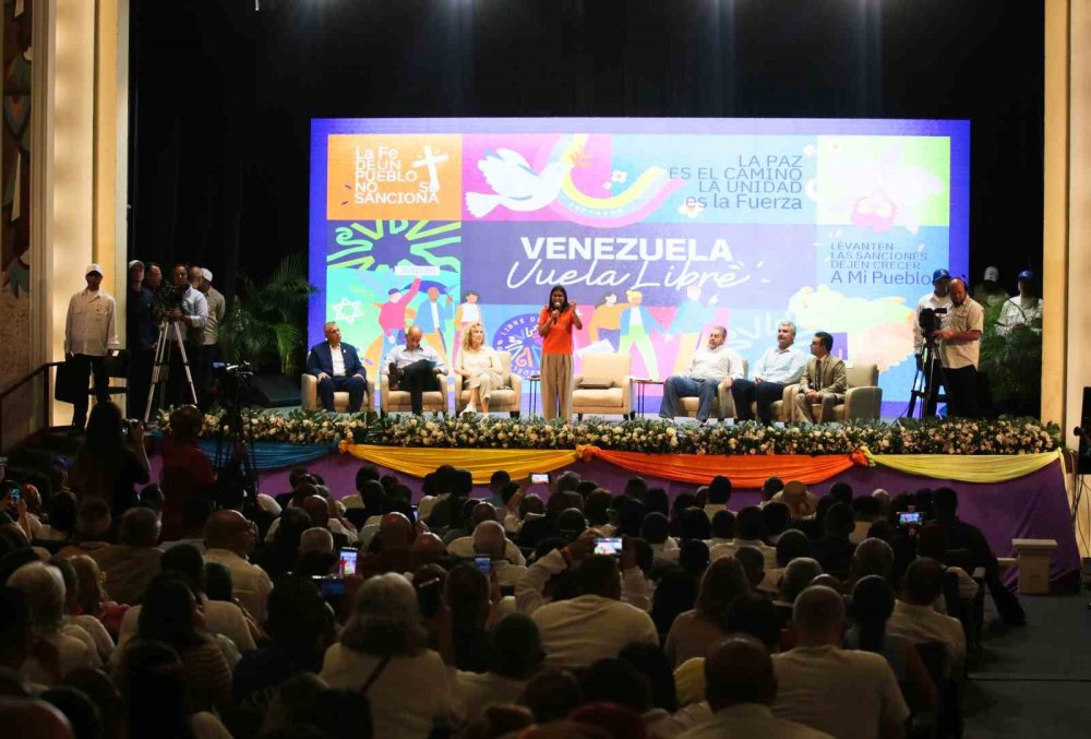 Venezuela’da ‘ABD Yaptırımları’nın Kaldırılması İçin Yürüyüş