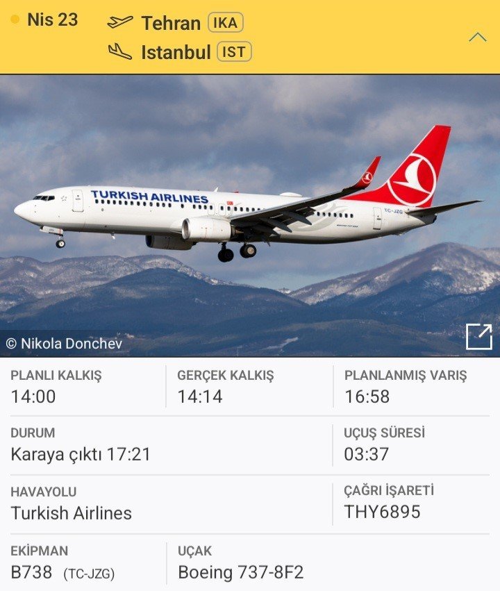 THY Uçağı, 55 Günlük Mahsur Kalmanın Ardından İstanbul'a Dönüş Yaptı