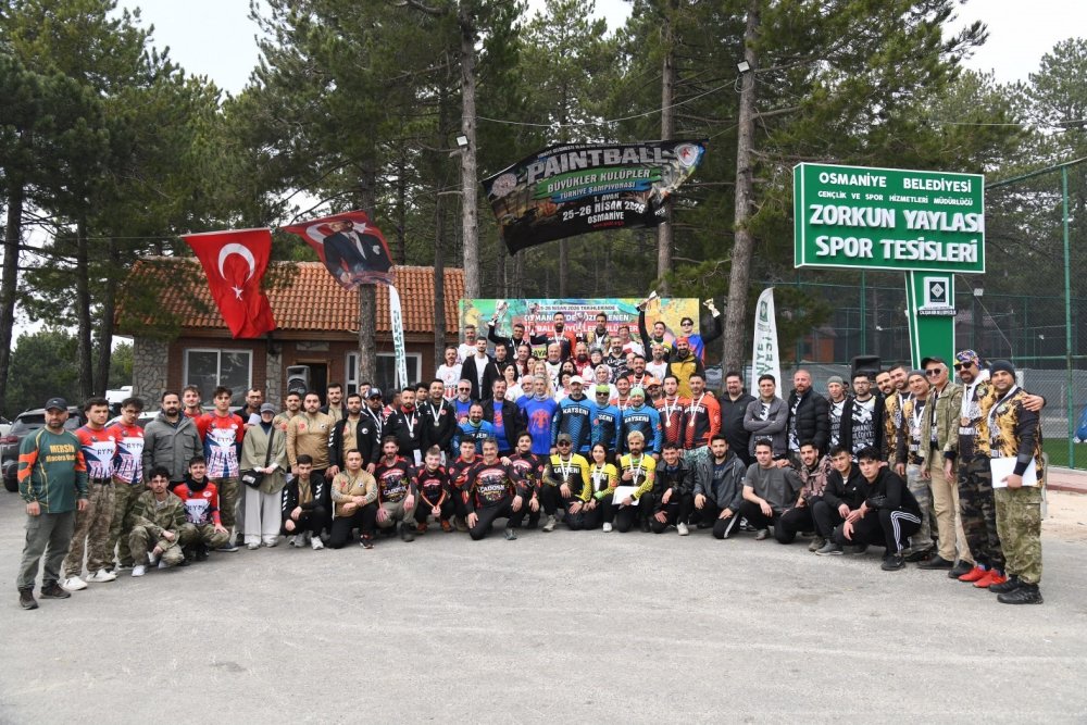Türkiye Paintball Şampiyonası Osmaniye’de Tamamlandı