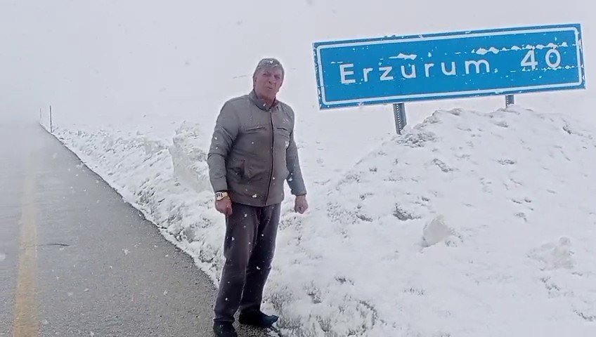 Bahar Geldi Ama Kar Gitmedi: Palandöken’de Tipi Ulaşımı Aksatıyor