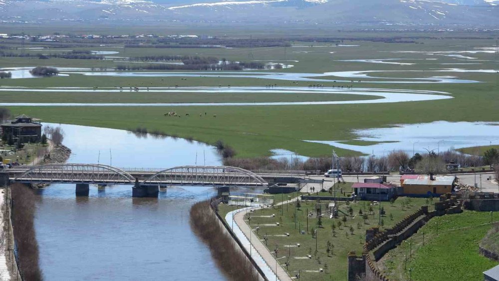 Ardahan’da Kura Nehri’nin Debisi Yükseldi
