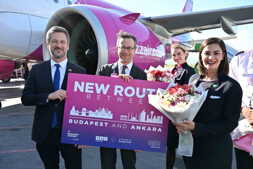 Ankara Esenboğa’dan Budapeşte’ye Direkt Uçuşlar Başladı