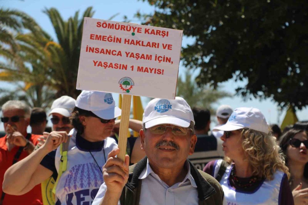 Alanya'da 1 Mayıs Emek ve Dayanışma Günü Kutlamaları