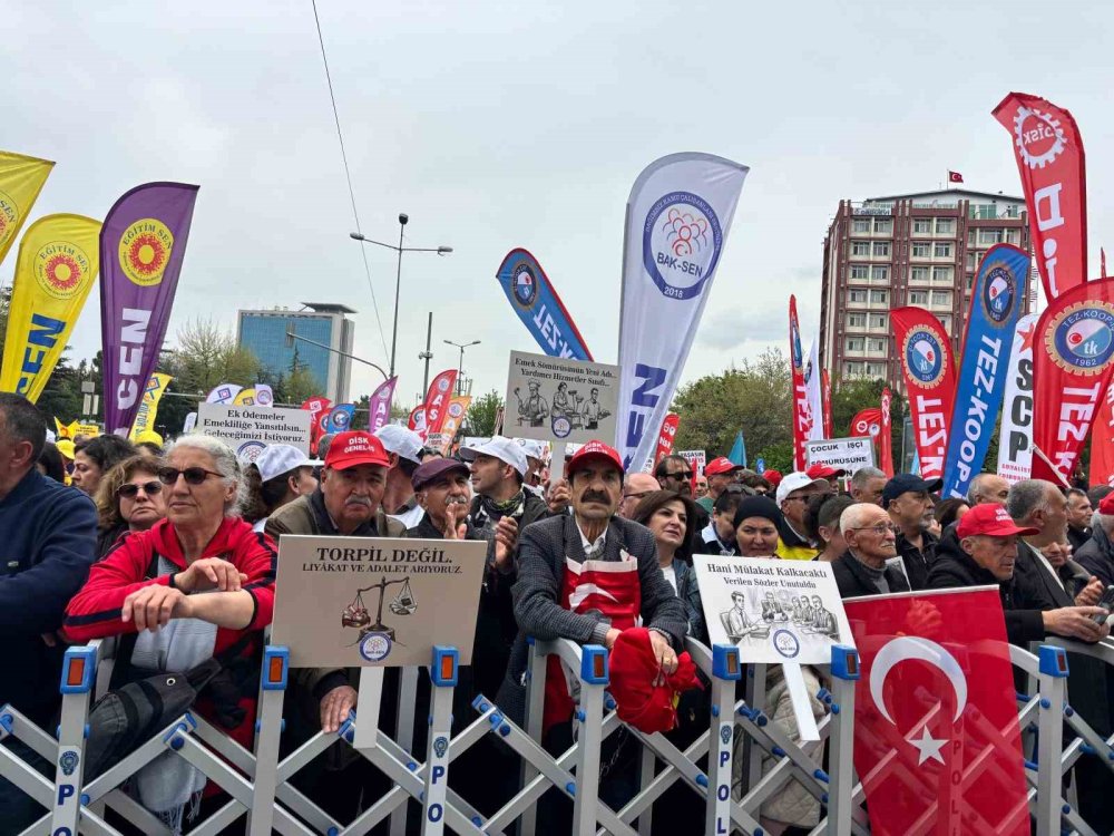 Ankara’da Emekçiler 1 Mayıs’ı Kutladı