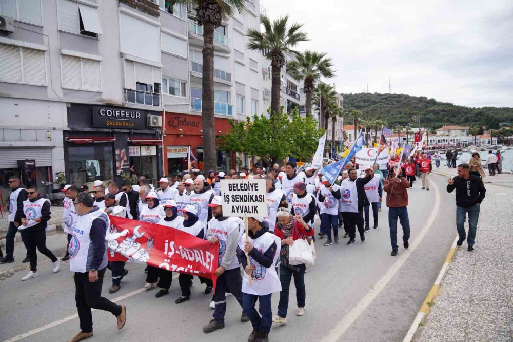 Balıkesir Ayvalık’ta 1 Mayıs Coşkusu