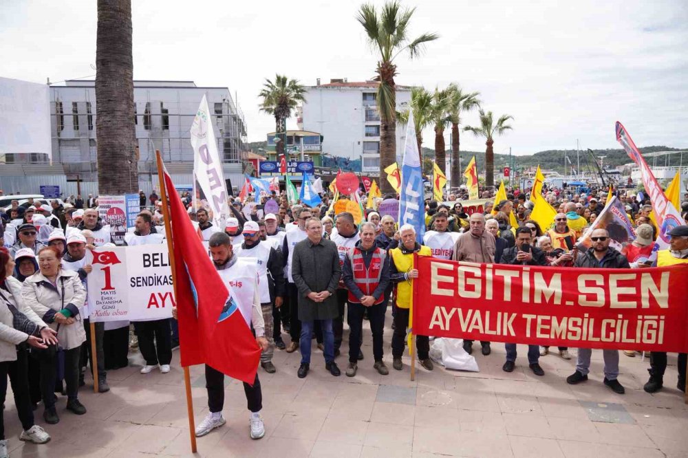 Balıkesir Ayvalık’ta 1 Mayıs Coşkusu