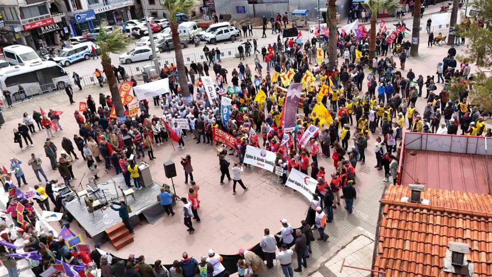 Balıkesir Ayvalık’ta 1 Mayıs Coşkusu