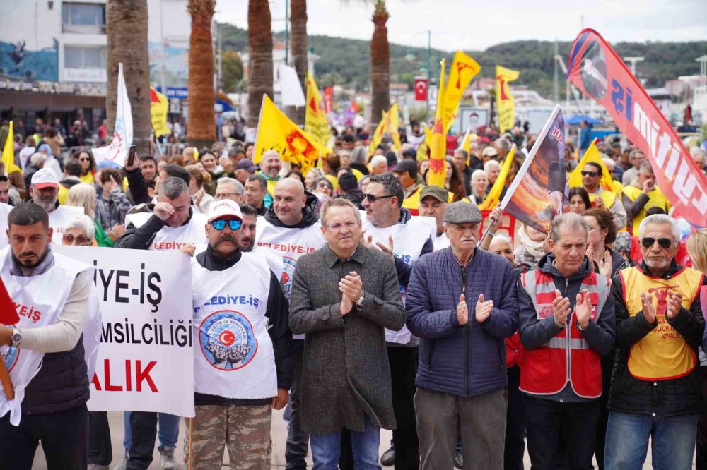 Balıkesir Ayvalık’ta 1 Mayıs Coşkusu