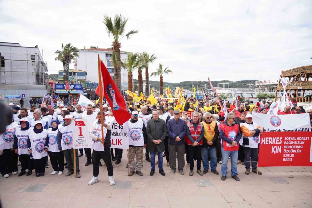 Balıkesir Ayvalık’ta 1 Mayıs Coşkusu