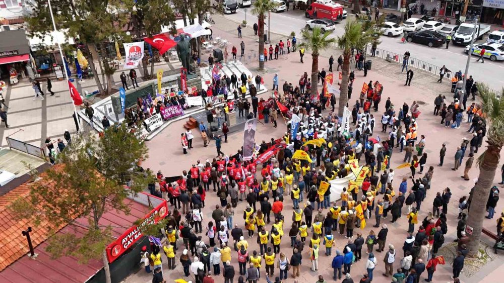 Balıkesir Ayvalık’ta 1 Mayıs Coşkusu