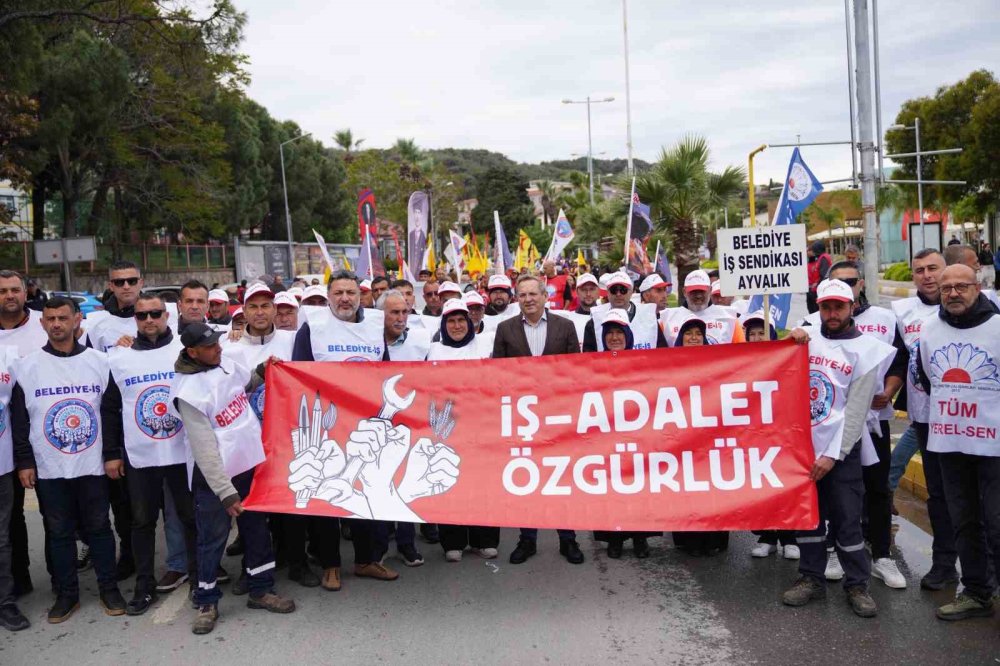 Balıkesir Ayvalık’ta 1 Mayıs Coşkusu