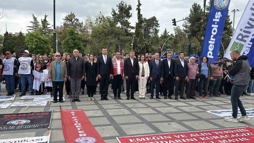 Burdur’da 1 Mayıs Emek ve Dayanışma Günü Kutlandı