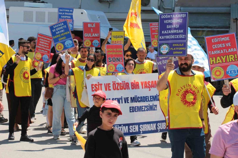 Şırnak Cizre’de 1 Mayıs Halaylarla Kutlandı