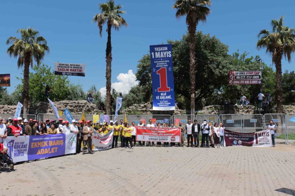 Şırnak Cizre’de 1 Mayıs Halaylarla Kutlandı
