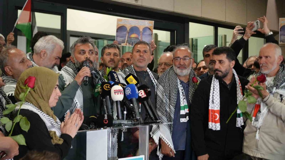 İsrail’in Alıkoyduğu Sumud Filosu Aktivistleri İstanbul’a Getirildi