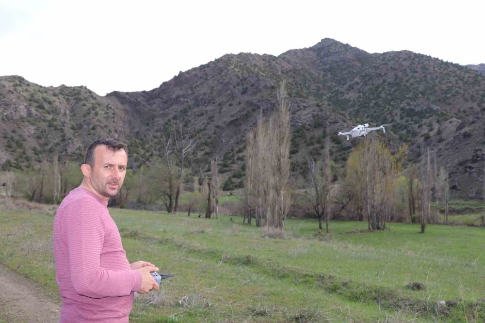 Erzurum Oltu’da Bozayı İki Yavrusuyla Görüntülendi