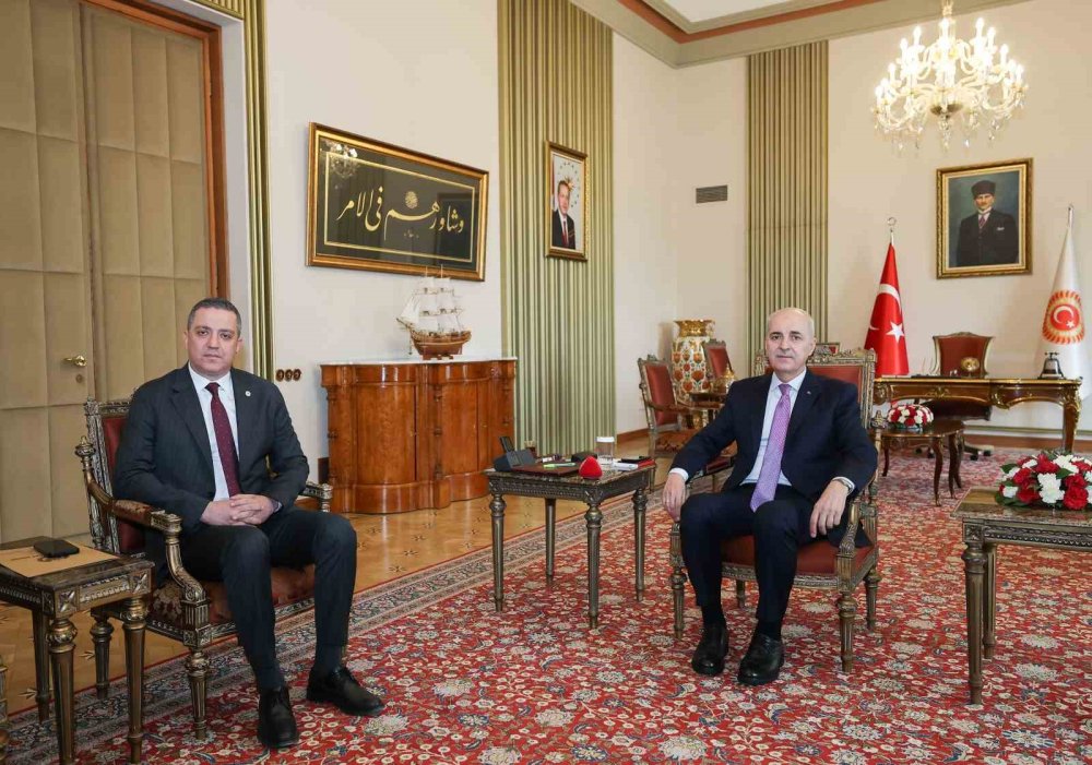 Kurtulmuş, TBB Başkanı Sağkan ve Beraberindeki Heyeti Kabul Etti