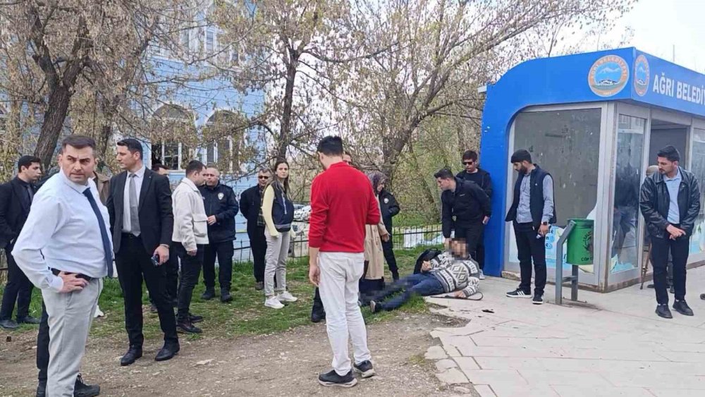 Ağrı’da Adliye Önünde Gerilim.. Boşanma Süreci Silahlı Saldırıya Dönüştü!