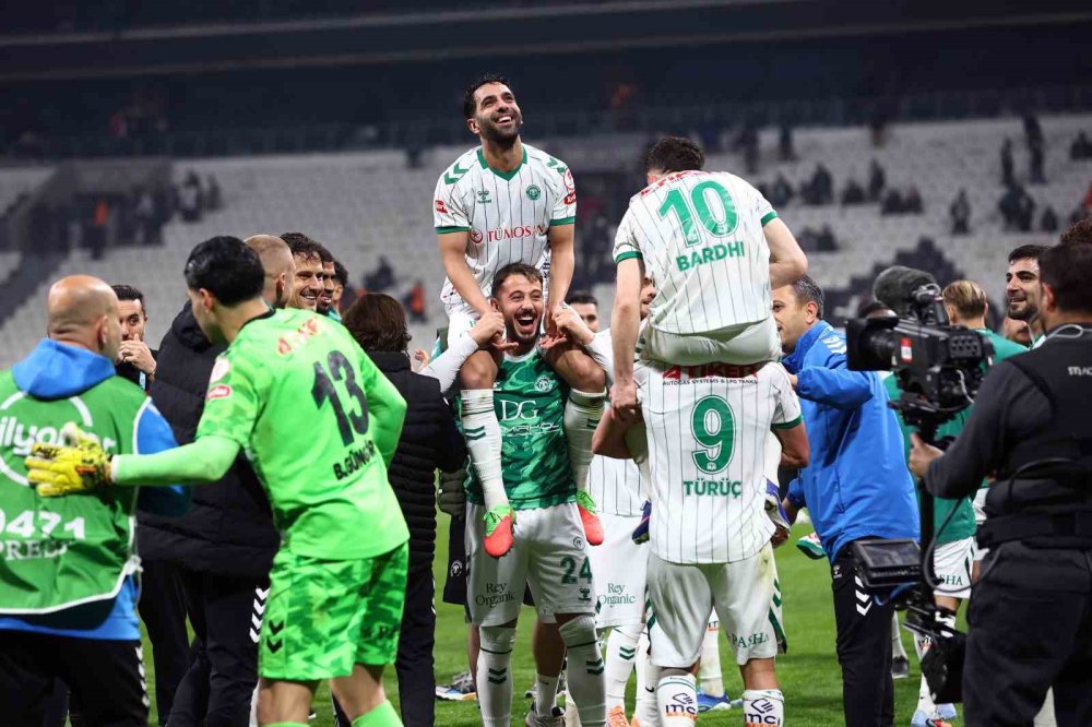 Tüpraş’ta Büyük Şok.. Beşiktaş Uzatmada Yıkıldı, Konyaspor Finale Çıktı!