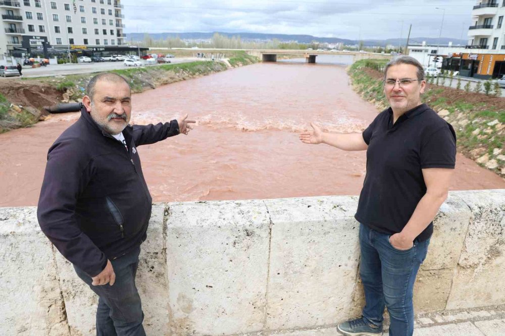 Kızılırmak’a Rengini Veren Fadlum Irmağı 8 Ay Sonra Yeniden Coştu