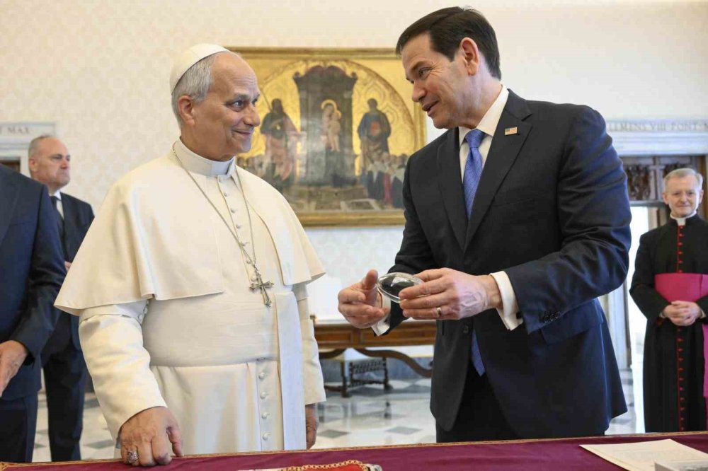 Rubio Vatikan’da Papa 14. Leo İle Görüştü.. İran Gerilimi Masaya Yatırıldı!