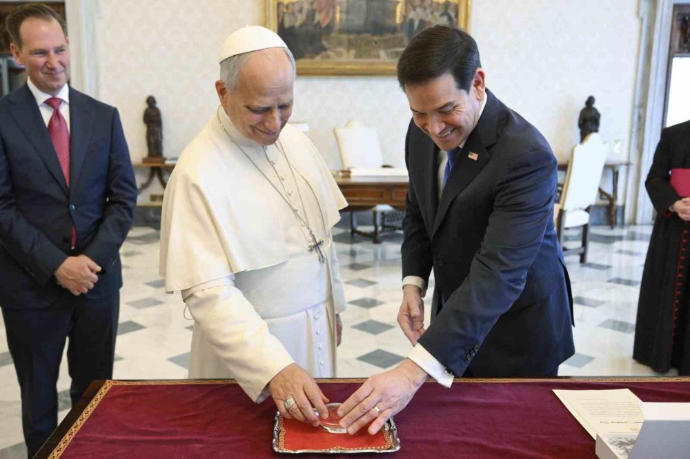 Rubio Vatikan’da Papa 14. Leo İle Görüştü.. İran Gerilimi Masaya Yatırıldı!