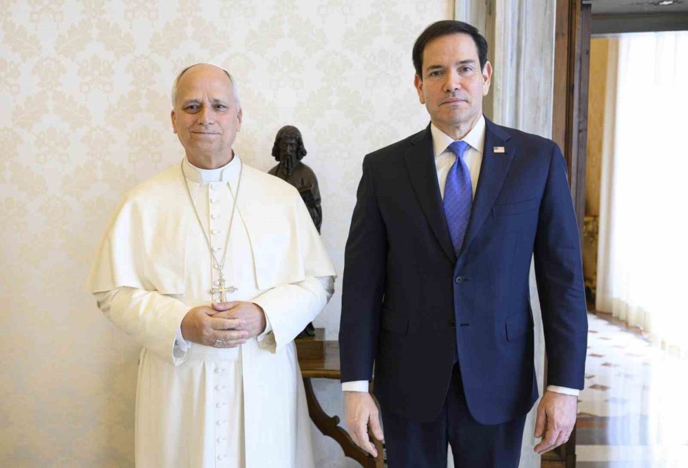 Rubio Vatikan’da Papa 14. Leo İle Görüştü.. İran Gerilimi Masaya Yatırıldı!