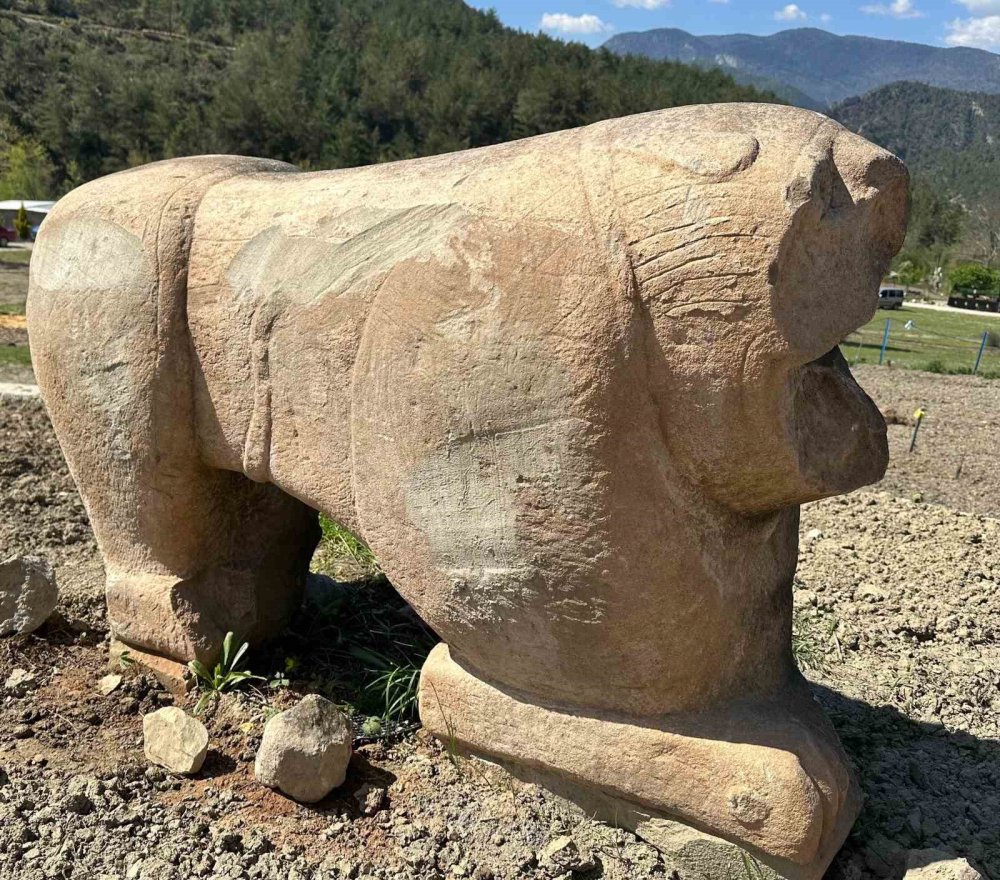 Tarihi Eser Operasyonunda Roma Dönemine Ait Aslan Heykeli Ele Geçirildi