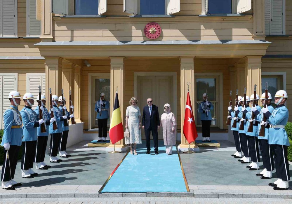Erdoğan ile Kraliçe Mathilde Görüştü.. Türkiye-AB İlişkileri Masaya Yatırıldı!