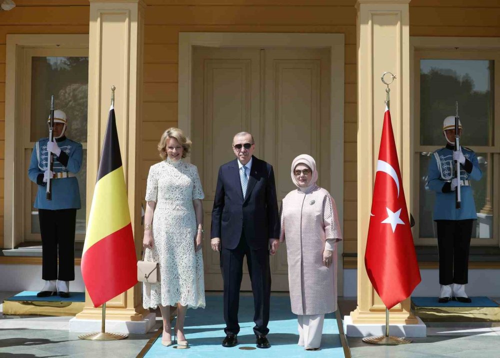 Erdoğan ile Kraliçe Mathilde Görüştü.. Türkiye-AB İlişkileri Masaya Yatırıldı!