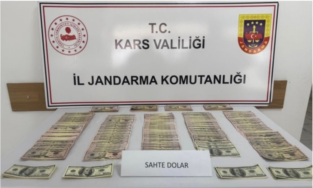Kars’ta Sahte Dolar Operasyonu.. Bayram Öncesi 2,3 Milyonluk Vurgun Engellendi!