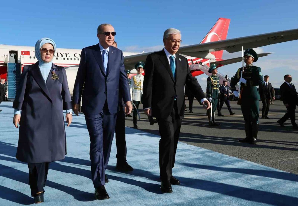 Astana’da Diplomatik Trafik Hızlandı.. Erdoğan’ın Kazakistan Temasları Başladı!
