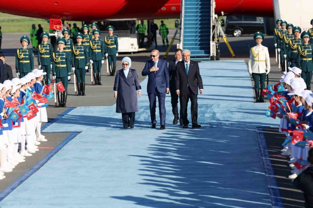 Astana’da Diplomatik Trafik Hızlandı.. Erdoğan’ın Kazakistan Temasları Başladı!