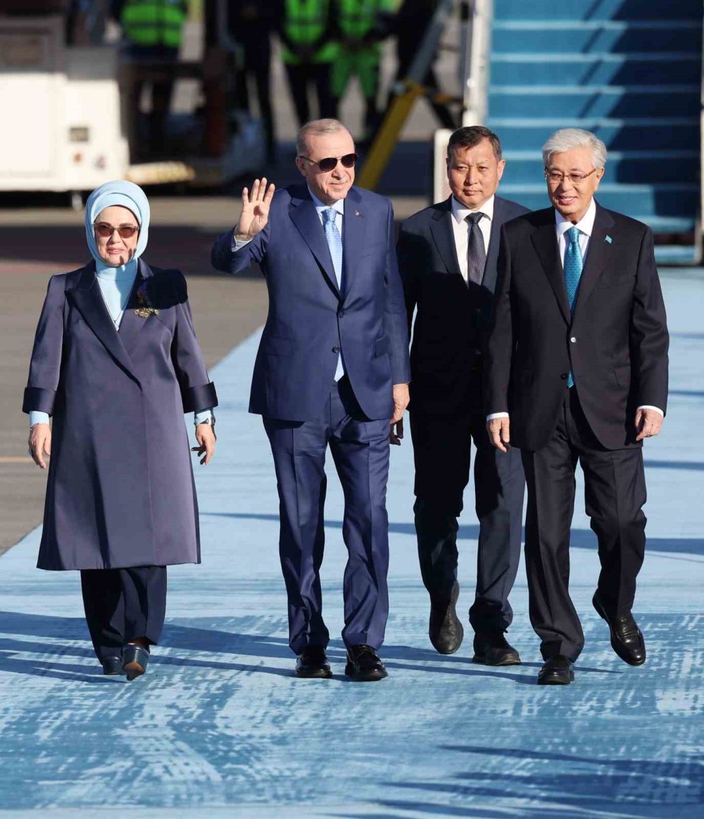Astana’da Diplomatik Trafik Hızlandı.. Erdoğan’ın Kazakistan Temasları Başladı!