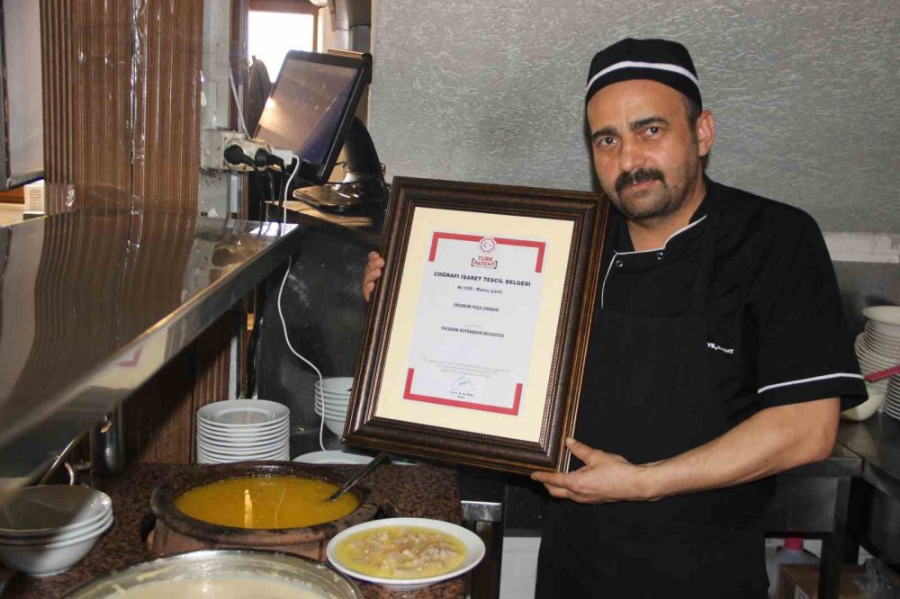 Erzurum’un Kadim Lezzeti Tescillendi.. ‘Erzurum Paça Çorbası’ Coğrafi İşaret Aldı!